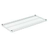 Wire Shelf with Chromate Finish, 18" x 42" redirect to product page